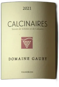 image du vin Calcinaires 2022 Rouge Gauby