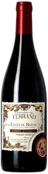 capture du vin Ferrand Cuvée Antique Vieilles Vignes