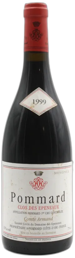 aperçu du vin Comte Armand Pommard 1er Cru Clos des Epeneaux