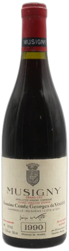vue du vin Comte de Vogue Musigny Vieilles Vignes
