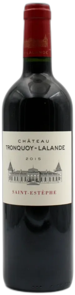 vue du vin Tronquoy Lalande