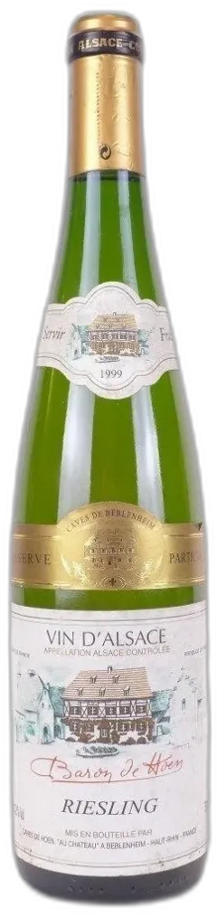 photos du vin Riesling Baron de Hoen Réserve Particulière