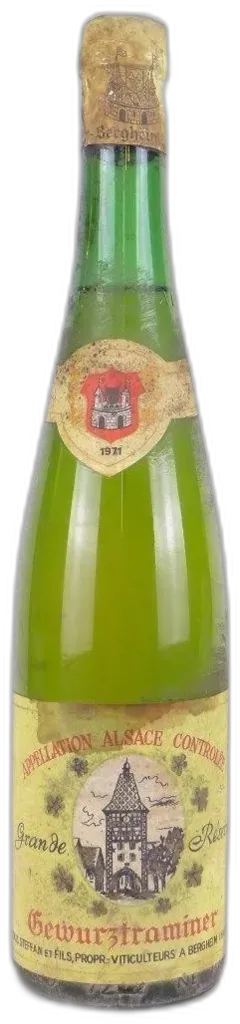 vue du vin Gewurztraminer Louis Steffan