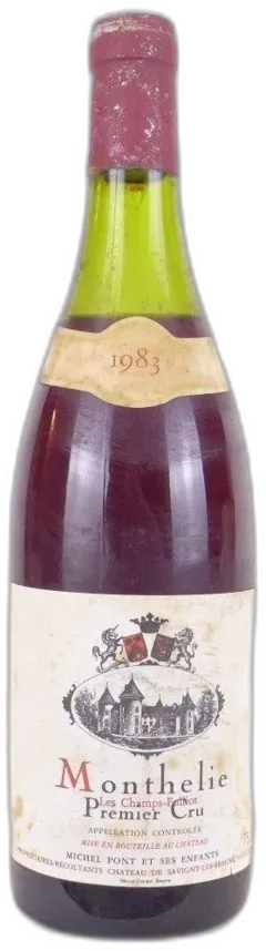 illustration du vin Monthélie Michet Pont Premier Cru les Champs-Fulliot