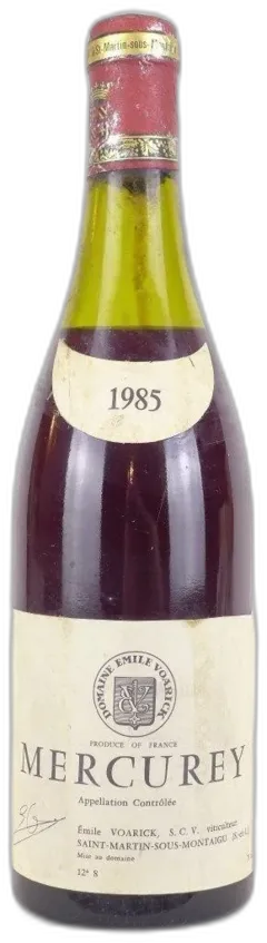 illustration du vin Émile Voarick Rouge Bourgogne