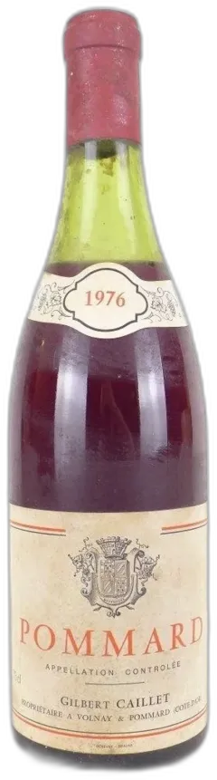 photo du vin 1976 Pommard Gilbert Caillet Rouge Bourgogne