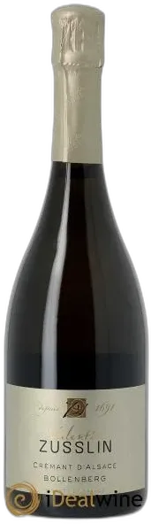 image du vin Crémant D'Alsace Bollenberg Brut Zéro Sans Soufre