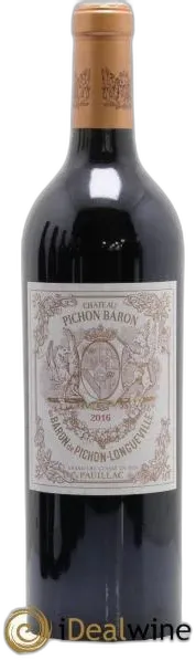 photo du vin Pichon Longueville Baron