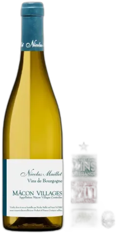 image du vin Nicolas Maillet Mâcon Villages 2021
