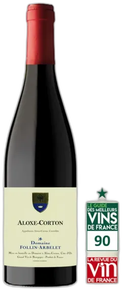 photo du vin Domaine Follin-Arbelet Aloxe-Corton