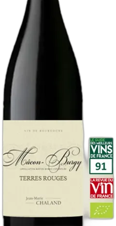 photo du vin Jean-Marie Chaland Mâcon Burgy Terres Rouges