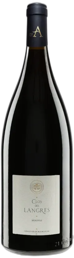 photo du vin Clos des Langres Monopole Rouge 2020 Magnum