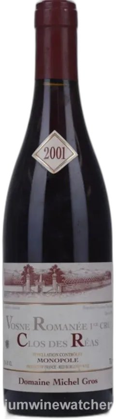illustration du vin Vosne Romanee Clos des Reas