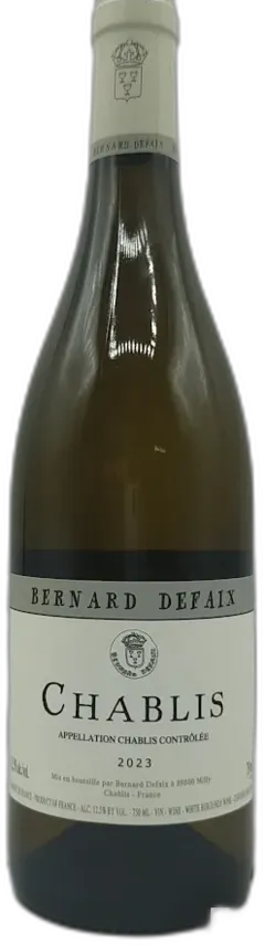 vue du vin Chablis Domaine Bernard Defaix