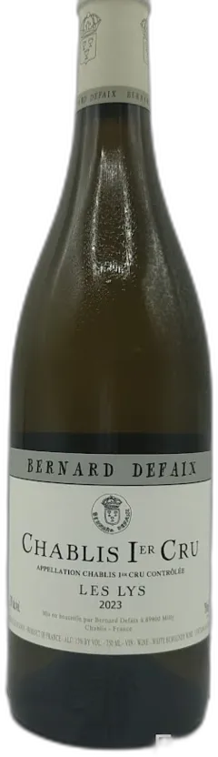 photos du vin Chablis Premier Cru Domaine Bernard Defaix les Lys