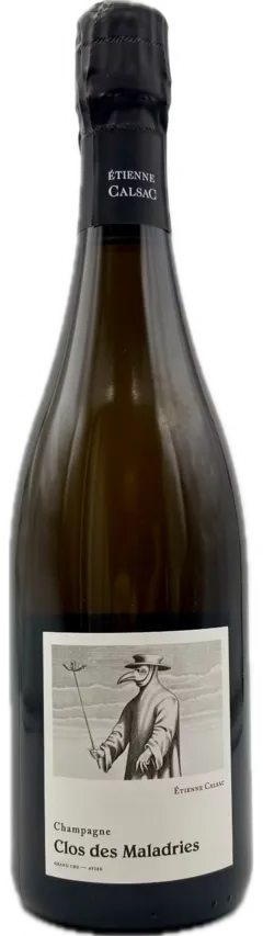 image du vin Etienne Calsac Clos des Maladries Grand Cru Avize Blanc
