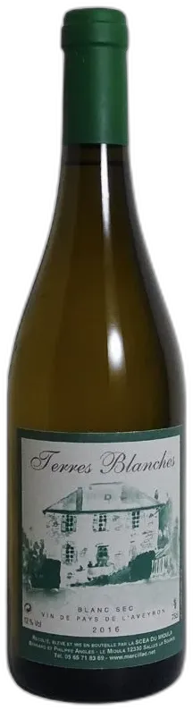 photo du vin Terres Blanches