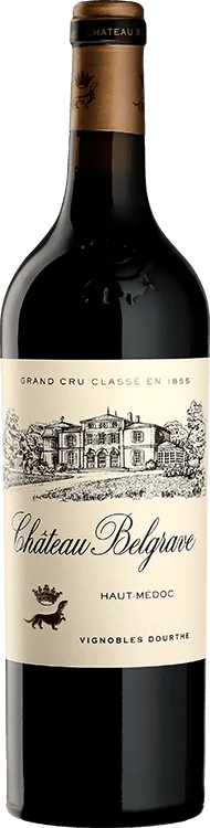 vue du vin Château Belgrave 2019