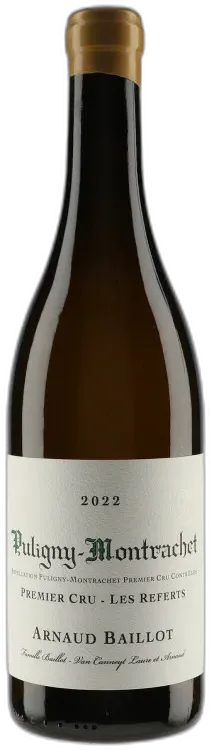 vue du vin Puligny-Montrachet 1er Cru les Referts