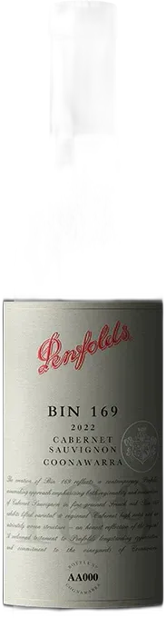photo du vin Penfolds Bin 169 Cabernet Sauvignon 2022 Coonawarra