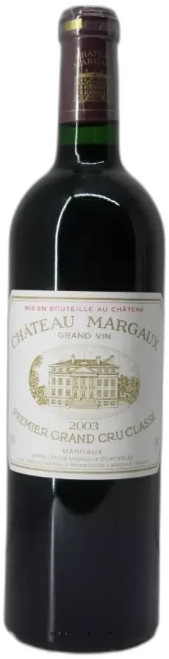 photos du vin Château Margaux 2003