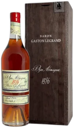 illustration du vin Baron Gaston Legrand Bas-Armagnac 1976
