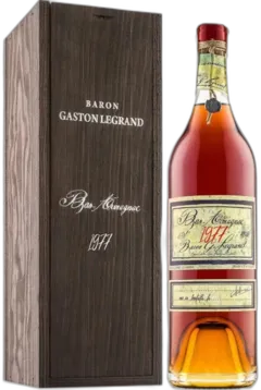 photo du vin Baron Gaston Legrand Bas-Armagnac 1977