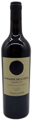 illustration du vin Domaine de l’Ostal Famille j-m Cazes Grand Vin Aoc Minervois-la Livinière 2021