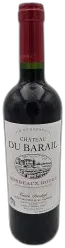 vue du vin les Hauts de Palette "Chateau du Barail Cuvée Prestige" Bordeaux Rouge