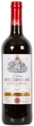 vue du vin Château "les Tuileries de Lansac" Côtes de Bourg Rouge
