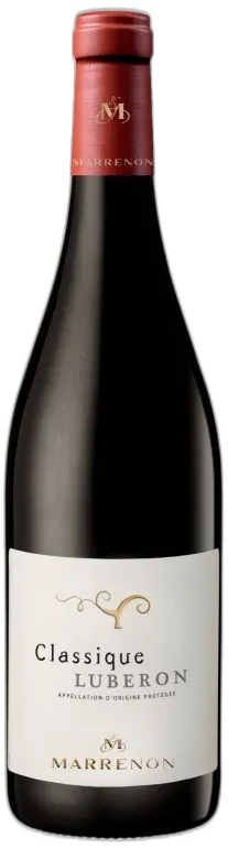 vue du vin Domaine Marrenon Luberon Rouge Classique 2022