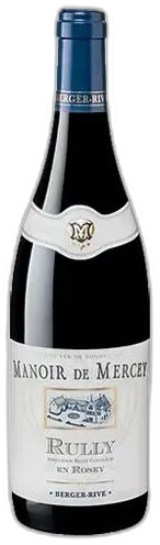 photos du vin Domaine Berger-Rive Rully Manoir de Mercey en Rosey Rouge 2022