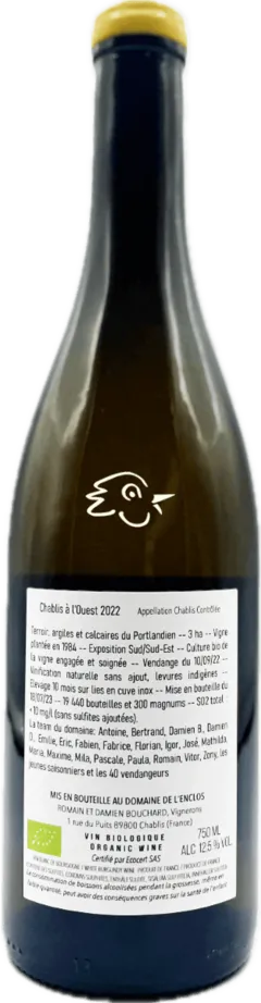 illustration du vin Chablis a l’Ouest