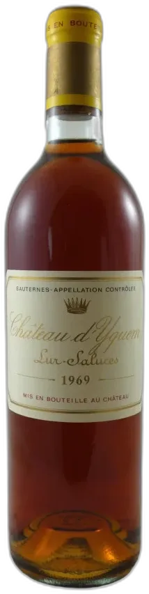 aperçu du vin Château d' Yquem 1969