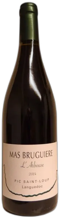 photo du vin Mas Bruguière Pic Saint-Loup Arbouse 2023
