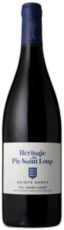 photo du vin Héritage du Pic Saint Loup Pic Saint-Loup Saint Agnes 2022