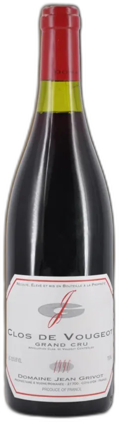 photo du vin Clos de Vougeot Grand Cru 1990