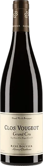 photo du vin Domaine René Bouvier Clos Vougeot Grand Cru 2014