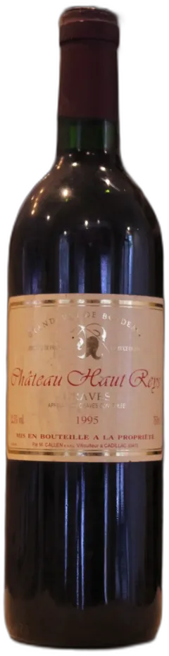 photo du vin Graves 1995 Château Hautreys