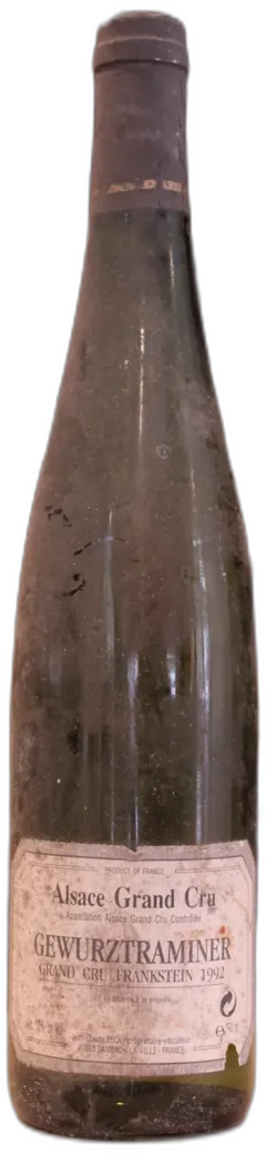 image du vin Gewurztraminer Grand Cru Frankstein 1992 Jean Claude Beck