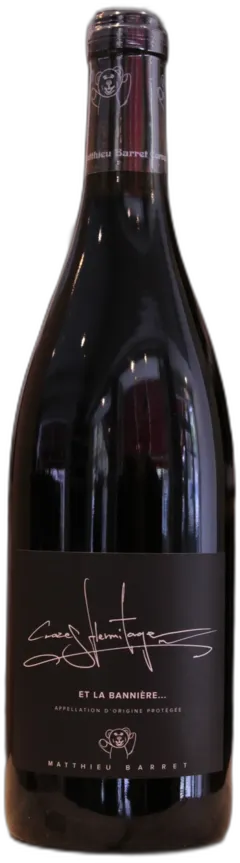 vue du vin Crozes Hermitage et la Banniere