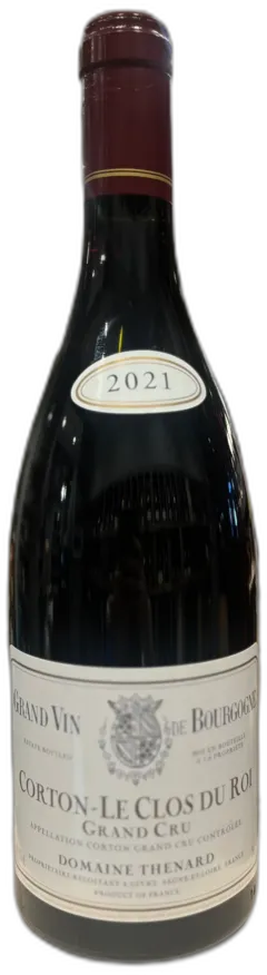 photo du vin Domaine Thénard Corton Grand Cru le Clos du Roi 2019