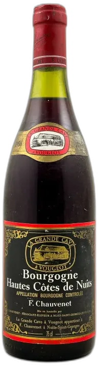 photo du vin Chauvenet Bourgogne Hautes Côtes de Nuits