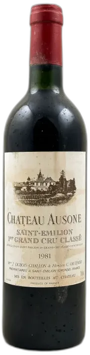 capture du vin Ausone Saint Emilion