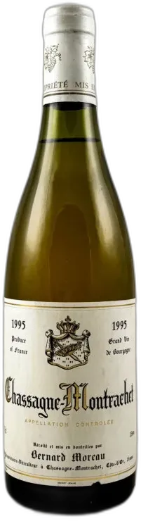 photo du vin Bernard Moreau Chassagne Montrachet 1995