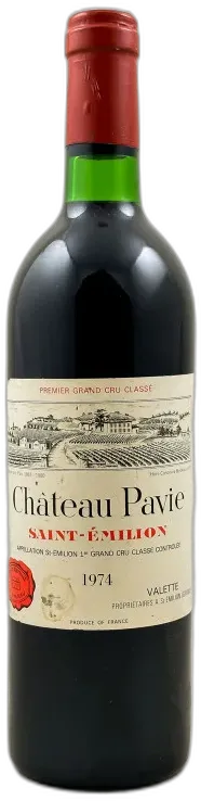 photos du vin Pavie Saint Emilion 1974