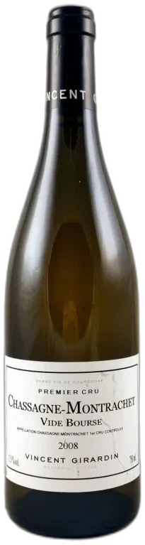 photos du vin Vincent Girardin Chassagne Montrachet 1er Cru "Vide Bourse