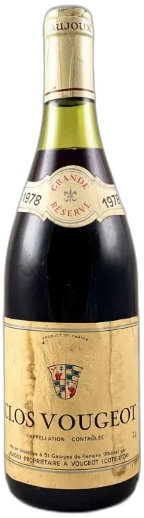 image du vin Aujoux Clos Vougeot