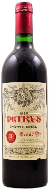 photo du vin Petrus Pomerol 1985