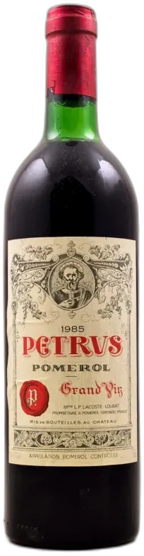 photo du vin Petrus Pomerol 1985